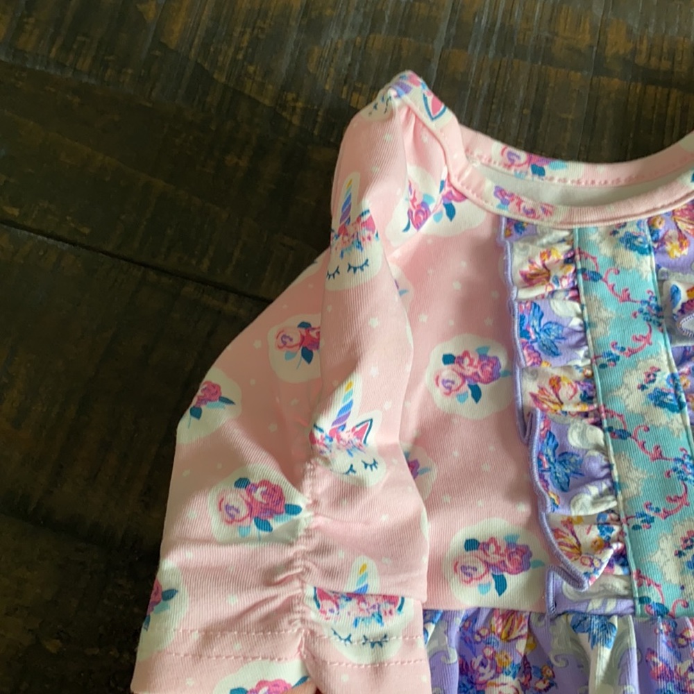 🦋 NWOT Olive Mae 6-12mo Dress! - Picture 5 of 7